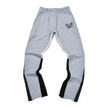 25ss European and American trendy brand GALLERY DEPT hand-painted splatter ink graffiti print patchwork pure cotton sweatpants casual trousers