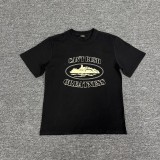 American streetwear brand Corteizz series, bomb print short-sleeve shirt, high street European and American style, casual hip-hop for men and women