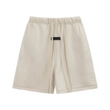 FOG ICON European and American fashion brand 24SS silicone letter logo casual shorts summer loose-fitting shorts for men and women