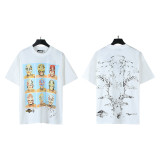 25ss cross-border American fashion brand Hellstar high street loose street casual pure cotton short-sleeve T-shirt unisex