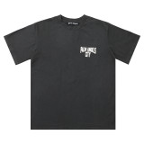 Cross-border foreign trade pa angel European and American trendy brand large logo letter high street unisex couple loose short-sleeve T-shirt ins