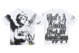 Cross-border American fashion brand THAT'S COUGH street print loose casual couple's T-shirt high quality
