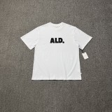 Cross-border foreign trade Aime classic letter print landmark building round neck loose-fitting unisex couple short-sleeve T-shirt trendy
