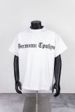 Kanye American high street merchandise collab vest high street ins unisex casual loose short-sleeve T-shirt versatile