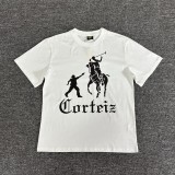 American streetwear brand Corteizz series, bomb print short-sleeve shirt, high street European and American style, casual hip-hop for men and women