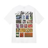New high-quality Stussy short-sleeve T-shirt for foreign trade, 270g heavyweight, high quality, unisex