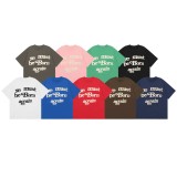 New European and American trendy brand CPFM reborn classic foam letter high street loose-fit casual short-sleeve T-shirt for couples, men and women