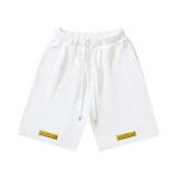 High-quality OFF-WHITE American streetwear brand brushed graffiti arrow shorts, summer casual shorts for men and women