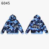 25ss Fall/Winter New GOD Fashion High Street Retro Simple Letter Casual Cardigan Hooded Sweatshirt Unisex Set