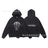 Cross-border autumn and winter FOG loose casual letter print unisex high street hooded sweatshirt basic trendy sweatshirt