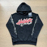 Cross-border American-style trendy brand loose-fitting men's hooded sweatshirt, foreign trade street casual jacket, women's hoodie and pants set