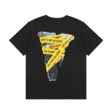 VLONE FOG short-sleeve Grim Reaper limited edition large V high street T-shirt, loose fit, printed, American style, JUICE WRLD collaboration tee