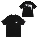 Dropshipping trendy brand short-sleeve T-shirt with dice lettering, basic style, American-style couple's summer outfit