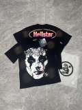 New Hellstar high-quality vintage washed loose-fit short-sleeve T-shirt for men