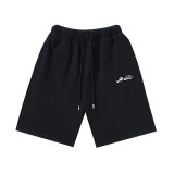 High-quality OFF-WHITE American streetwear brand brushed graffiti arrow shorts, summer casual shorts for men and women