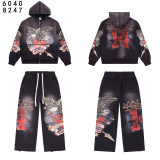 Cross-border foreign trade Vale Forever Guardian SWEATS loose sports cardigan hoodie set for men