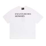 American trendy high street ERD 'Melancholic Rich Kid' retro print short-sleeve summer loose casual trendy couple's T-shirt for men