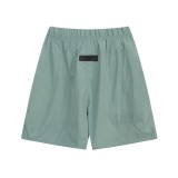 FOG ICON European and American fashion brand 24SS silicone letter logo casual shorts summer loose-fitting shorts for men and women
