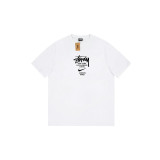 Dropshipping trendy brand short-sleeve T-shirt, high-quality seamless tubular fabric, unisex, foreign trade cross-border summer