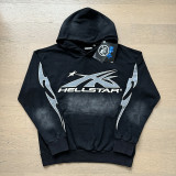 Cross-border American-style trendy brand loose-fitting men's hooded sweatshirt, foreign trade street casual jacket, women's hoodie and pants set