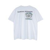 Kanye American high street merchandise collab vest high street ins unisex casual loose short-sleeve T-shirt versatile
