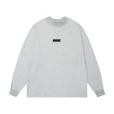 New autumn and winter FOG ICON sub-line ESSENTIALS silicone letter fleece-lined hoodie, unisex