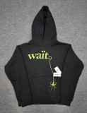 25ss European and American trendy brand overseas edition heavyweight hoodie, trendy couple's spider web Sp5der sweatshirt, cross-border bestseller
