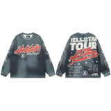 HELLSTAR Mesh Patchwork Long Sleeve Hell Star Base Shirt