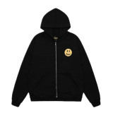 DREW ICON Smiling Sunflower Print Justin Bieber Trendy Unisex Casual Loose Hoodie Sweatshirt
