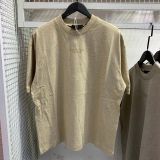 ss FOG ESSENTIALS American fashion brand loose high street embossed casual short-sleeve T-shirt for both men and women