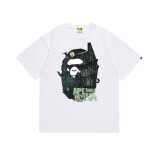 BAPE X Miami International MIAMI co-branded camouflage unisex short-sleeve sports T-shirt trendy brand