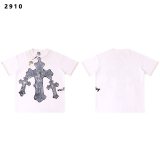 Cross-border foreign trade American vintage street retro trendy brand Japanese cartoon short-sleeve men's hip-hop printed T-shirt
