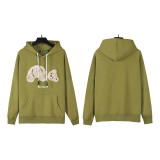 Cross-border foreign trade Palm Angels decapitated bear embroidered terry high street retro hooded sweatshirt for couples