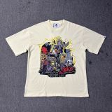 American fashion brand WARREN-LOTAS skull demon grim reaper street style printed short-sleeve casual T-shirt for men and women couples