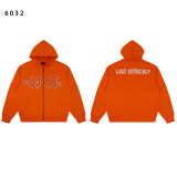 25ss Cross-Border Foreign Trade Lost Intricacy American Los Angeles Trendy Brand Rhinestone Cardigan Hoodie Set for Men