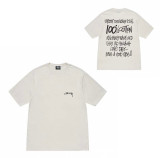 Dropshipping trendy brand short-sleeve T-shirt with dice lettering, basic style, American-style couple's summer outfit