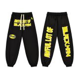 High-end foreign trade version of  THAT'S A AWFUL LOT OF COUGH SYRUP  printed all-over hoodie and pants set