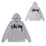 Original brand STUSI hoodie, new autumn and winter style, letter dice black eight, hooded couple's outfit