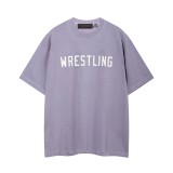 FOG ICON Spring/Summer New Double Row Dopamine Letter Short Sleeve Unisex High Street T-Shirt