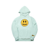 DREW ICON Smiling Sunflower Print Justin Bieber Trendy Unisex Casual Loose Hoodie Sweatshirt