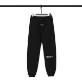 FOG Essentials Zone high-quality American streetwear flocked heat-printed fleece-lined hoodie for men