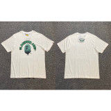 Trendy brand cross-border wholesale supply, foreign trade dropshipping, 260g heavyweight BAPE ape head shark short-sleeve T-shirt 2