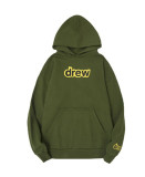 DREW ICON Smiling Sunflower Print Justin Bieber Trendy Unisex Casual Loose Hoodie Sweatshirt