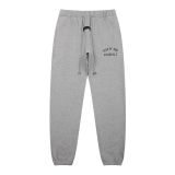 Spring/Summer New FOG ICON Double-Line Letter Print Crew Neck Pullover Short Sleeve Unisex Fleece Hoodie