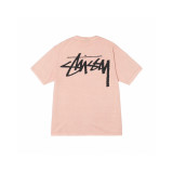 Dropshipping trendy brand short-sleeve T-shirt with dice lettering, basic style, American-style couple's summer outfit