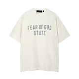 FOG ICON ESSENTIALS American high street style summer loose-fitting couple's short-sleeve trendy heavyweight T-shirt for men and women