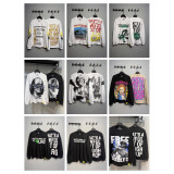 25ss cross-border high street COUG American street fashion brand cough syrup angel casual loose long-sleeve couple's matching style