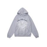 25ss cross-border foreign trade Sp555der American-style trendy brand foam letter full rhinestone hoodie sweatshirt and pants for men and women