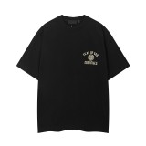 FOG ICON Spring/Summer New Double Row Dopamine Letter Short Sleeve Unisex High Street T-Shirt