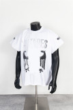 Kanye American high street merchandise collab vest high street ins unisex casual loose short-sleeve T-shirt versatile